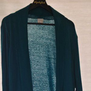 Chico's Teal Cardigan Sweater